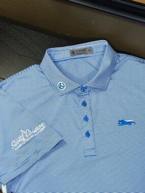 G/fore X Scotty Cameron RARE Collab Circle T Super Rat Stripe Golf Polo XL